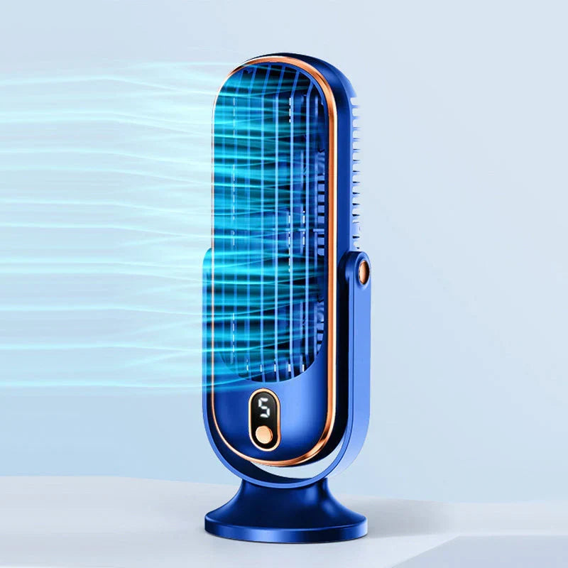 🥳2026 HOT SALE🥳💞50K+ SOLD!💨🌙 50% OFF! Portable Table Fan – 5 speeds, ultra‑quiet, gentle breeze. Perfect for bedroom or office. Stay cool without noise! 😴✨