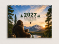 🦶2027 Calendar - Funny Sasquatch Wall Calendar