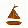 ⛵ 55% OFF NOW! 🌱 Rustic Sailboat Metal Planter – Handcrafted, weather-resistant & perfect for succulents, herbs or flowers – charming garden or shelf decor 🏡